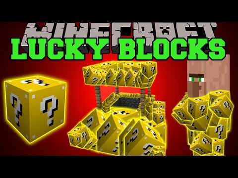 PopularMMOs - Minecraft: LUCKY BLOCKS (LUCKY VILLAGERS, WISHING WELLS, LUCKY POTIONS, & MORE!) Mod Showcase