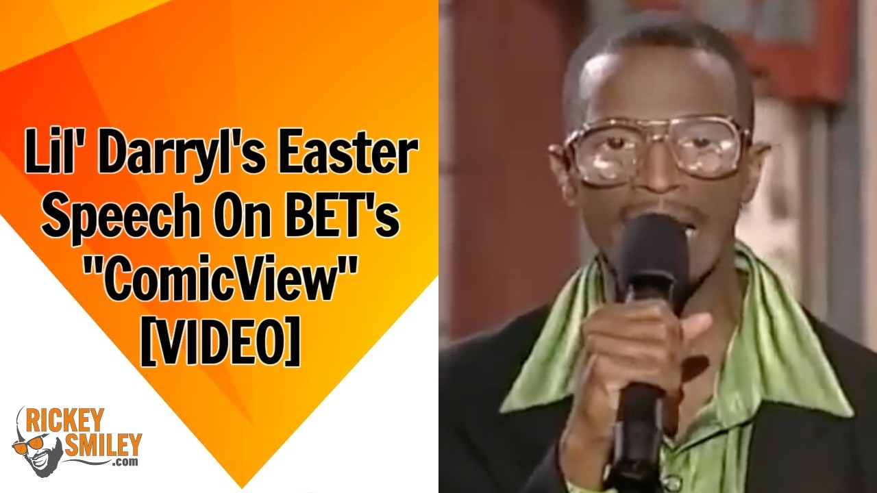 Lil' Darryl's Easter Speech On BET's "ComicView"