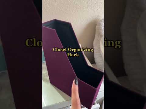 Ich habe wenig Platz und dieser Hack zur Schrankorganisation macht einen großen Unterschied