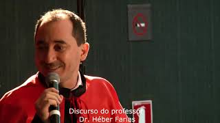 Discurso do professor homenageado da turma de Gestão em Segurança Pública e Privada