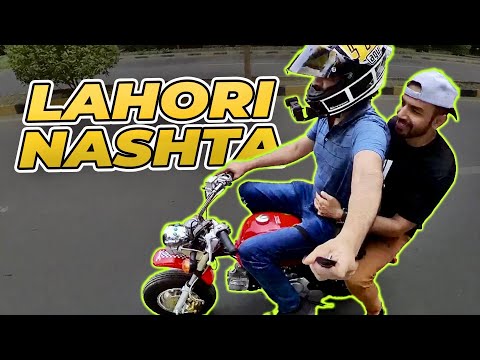 KING KONG OR LAHORI NASHTA | ZS MOTOVLOGS |