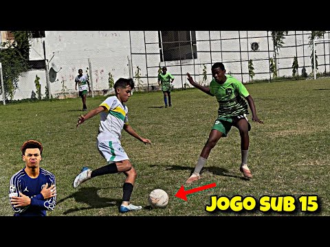 JOGO Palácio das Artes vs Rancha FC - amistoso sub 15
