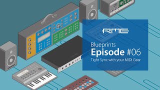 Video thumbnail for Tight MIDI Sync with the E-RM Multiclock and RME Audio Interfaces | Blueprints Episode #06 by RME Audio