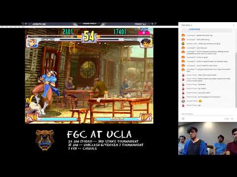 FGC@UCLA SFIII 3rd Strike Tournament Winter 2020