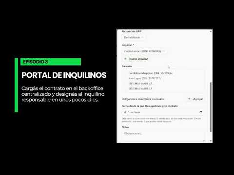 Portal de autogestión del inquilino en FluIA: consulta de cuenta, pagos online y recibos