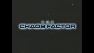 "The Chaos Factor" (2000) VHS Movie Trailer