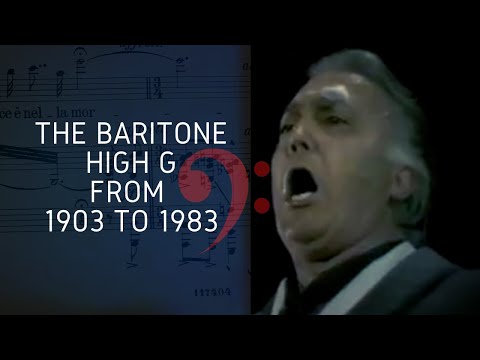 THE G-SPOT • The Baritone high G from 1903 to 1983