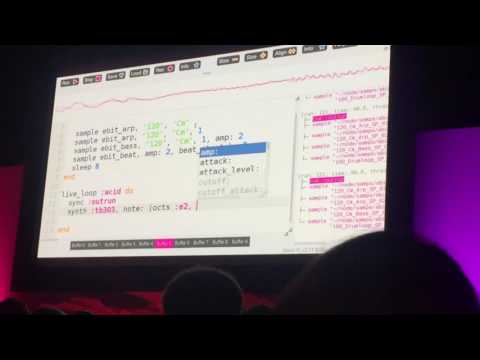 Dr Sam Aaron at TedX Liverpool 2016