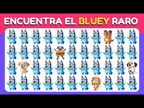 Encuentra El Raro - BLUEY Edición 🐶💙 Sólo el 1% Lo Acierta