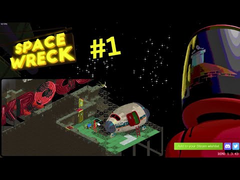 Let's Look Space Wreck Demo #1 No Fuel, but a Wreck Ahead! - Gameplay SciFi CRPG Like ClassicFallout