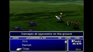 Let's Play Final Fantasy VII Bonus Part 23 - Summon Showcase