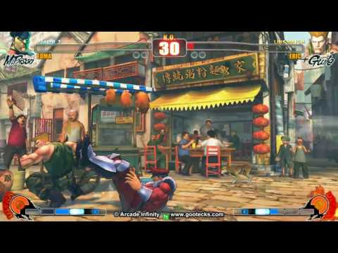 Arcade Infinity SF4 Ranbat 1.4 Losers 5D - Edma (BI) vs Eric (GU)