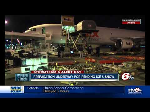 City, road crews preparing for freezing rain and snow on Friday