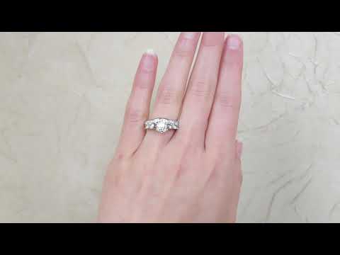 0.73 Ct. Four Stone Solitaire Anniversary Ring Wrap Enhancer -TwoBirch - TB-WRAP-0033