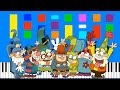 The 7D Theme Song Slow Easy Medium Piano Tutorial 4K