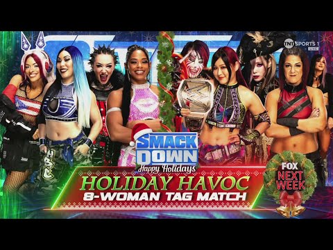 Holiday Havoc 8-Woman Tag Team Match (1/2) | WWE SmackDown 12/22/23