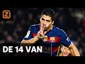 Mooiste goals Luis Suárez bij Barcelona ?? | De 14 van Ziggo Sport