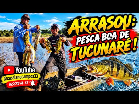 Aventura e pesca boa de tucunaré ! @cassianocampos33
