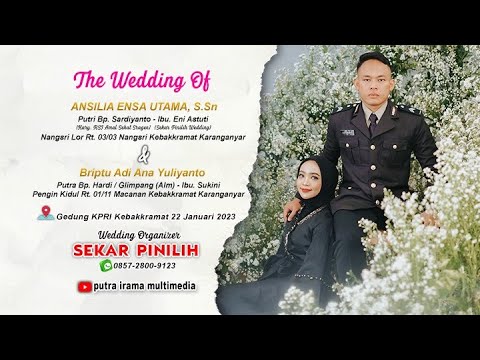 Live SEKAR PINILIH WEDDING Nduwe Gawe || Wedding Ensa & Adi || MANGGALA MUSIC || 22 Januari 2023