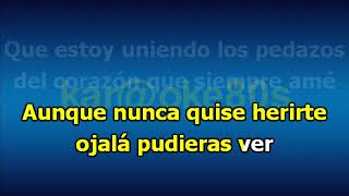 karaoke Ha Ash - Pedazos del Corazòn