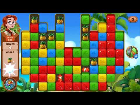 Lost Island Blast Adventure Level 658 - No Boosters