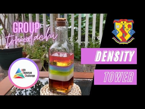 ASTI FEYNMAN CHALLENGE 2021 | TOMODACHI - Density Tower + What is Density ?