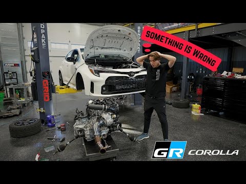 Pulling The Motor On Our GR Corolla (Somthing Happened) [GGGC EP:9]