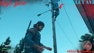 DAYS GONE TÜRKÇE OYNAYIŞ-RİKKİ'Yİ KORUMA GÖREVİ-RİKKİ DİREĞE TIRMANIRKEN VELET AVINDAYIM