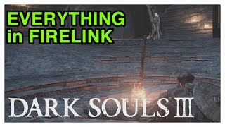 All of Firelink Shrine's Secrets - Dark Souls 3 Tips & Tricks