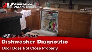 Frigidaire Dishwasher Diagnostic - Door Does Not Close Properly - FFBD2409LS0A