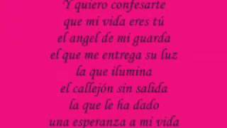 mi vida eres tu - el dragon ( lyrics )