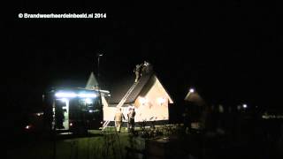 preview picture of video '09 01 2014 Schoorsteenbrand Wolbertsdijk Wapenveld'