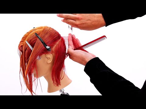 How To Cut a Modern Wedge Haircut Tutorial
