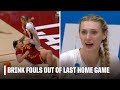 Cameron Brink FOULS OUT of her last home game with Stanford | NCAA Tournament