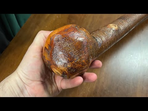Monster shillelagh - very heavy Blackthorn Stick by McCaffreyCrafts