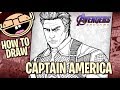 How to Draw CAPTAIN AMERICA (Avengers: Endgame) | Narrated Easy Step-by-Step Tutorial How to Draw CAPTAIN AMERICA (Avengers: Endgame) | Narrated Easy Step-by-Step Tutorial