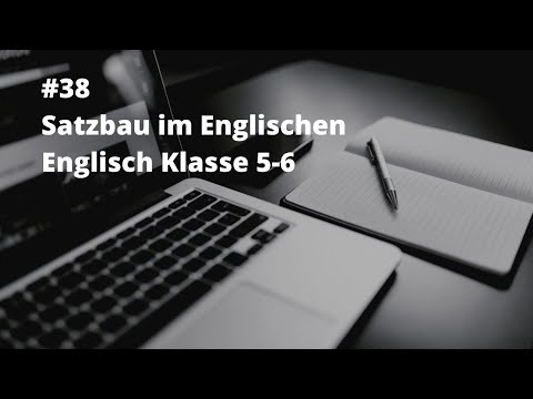 Satzbau im Englischen Englisch Klasse 5-6 Homeschooling Onlineunterricht