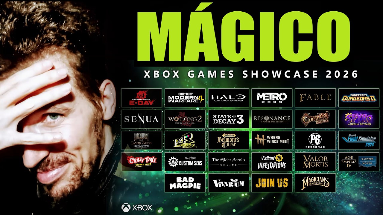 XBOX GAMES SHOWCASE 2026 ( RESUMEN) - LOS GUERRILLEROS DE TWITTER HACIENDO GUERRITAS DE EVENTOS