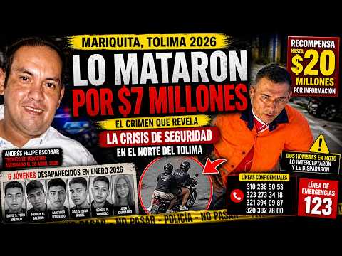 El técnico de Movistar que murió por sus ahorros | La verdad detrás del caso Mariquita, Tolima