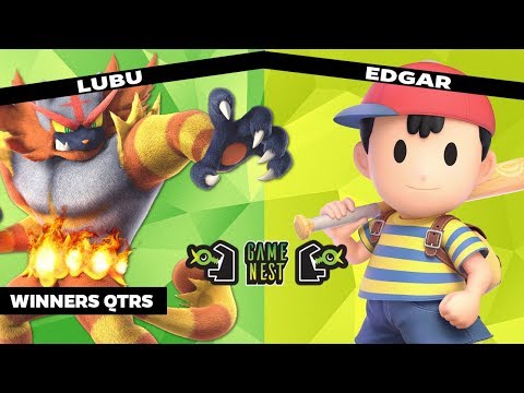 Game Nest Smash It Up: Lubu (Incineroar) vs Edgar (Ness) - Winners Qtrs