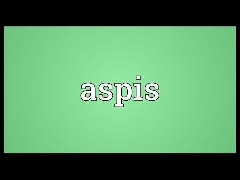 Aspis Meaning