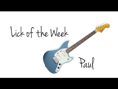 Lick of the Week: Week 6