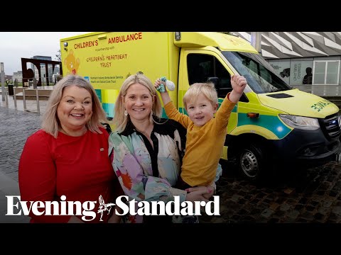 Northern Ireland’s first children’s ambulance launched