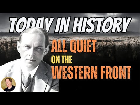 Author of 'All Quiet on the Western Front' BORN | Today in History (1898)