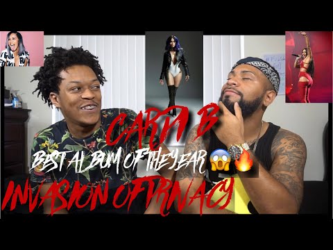 ALBUM OF THE YEAR !!!! **FULL ALBUM REVIEW/REACTION** CARDI B ! 13 HITS STRAIGHT !| REACTION