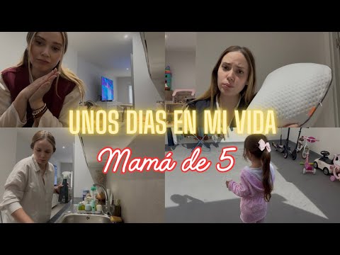 UNOS DÍAS en MI VIDA como MAMÁ de 5 👶