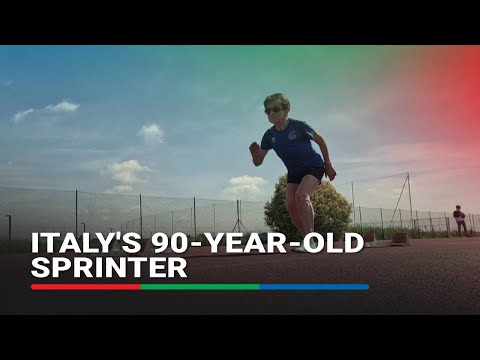 Age no barrier for Italy's 90-year-old sprint queen