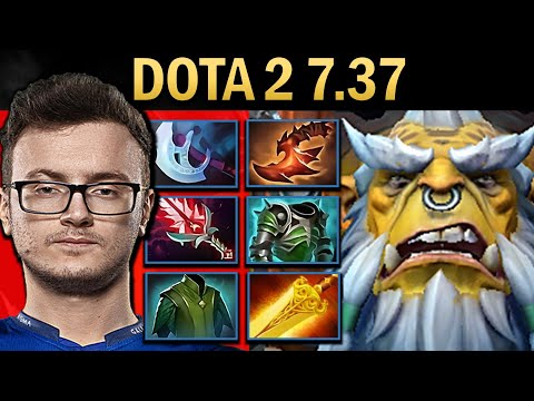 Alchemist Gameplay Miracle with Bloodthorn and Radiance - Dota 7.37