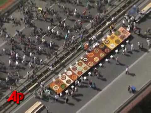 Millions Turn Out for Party on German Highway