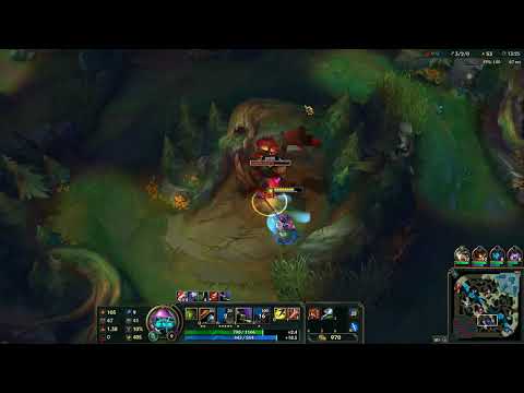 League of Legends Ft Jax On Jungle (Game 1290 Patch 7.20)
